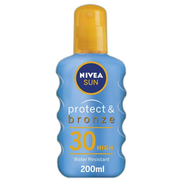 Sun Tan Activating Suncream Spray Spf 30, Protect & Bronze, 200Ml